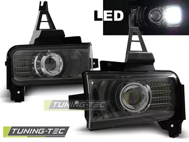 Akční Nabídka TOYOTA LAND CRUISER FJ200 07-12 ČERNÁ SMOKE LED