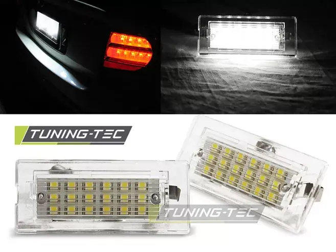LICENČNÍ LED SVĚTLA pasují na BMW X5 E53 / X3 Sleva