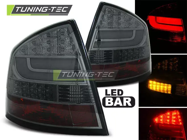 LED BAR KONCOVÁ SVĚTLA SMOKE pasuje na SKODA OCTAVIA II SEDAN 04-12 Super Cena