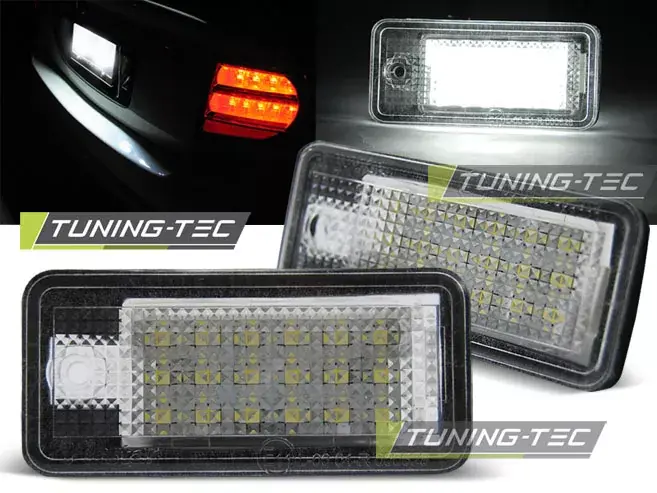LICENČNÍ LED SVĚTLA pasují na AUDI A3/A4/A6/Q7 s CANBUS Nejlepší Volba