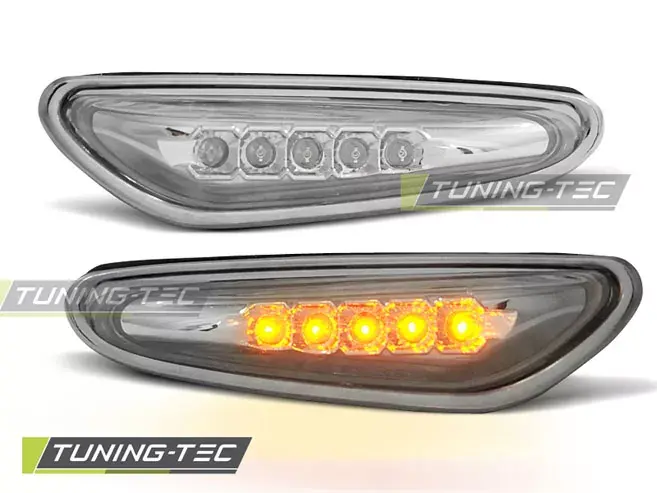 Novinka SIDE DIRECTION CHROME LED pasuje na BMW E46 09.01-03.05