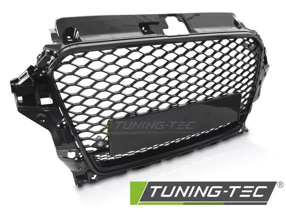 Koupit Online GRILLE SPORT STYLE GLOSSY BLACK PDC fits AUDI A3 8V 12-16