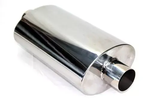 Koncový tlumič výfuku ProRacing MP12 - nerez - 57mm / 63,5mm - střed/střed Must-Have