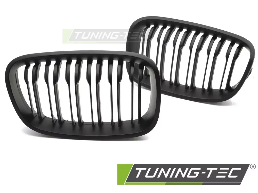 GRILLE SPORT MATT BLACK DOUBLE BAR fits BMW F20 / F21 11-14 Ihned K Objednání