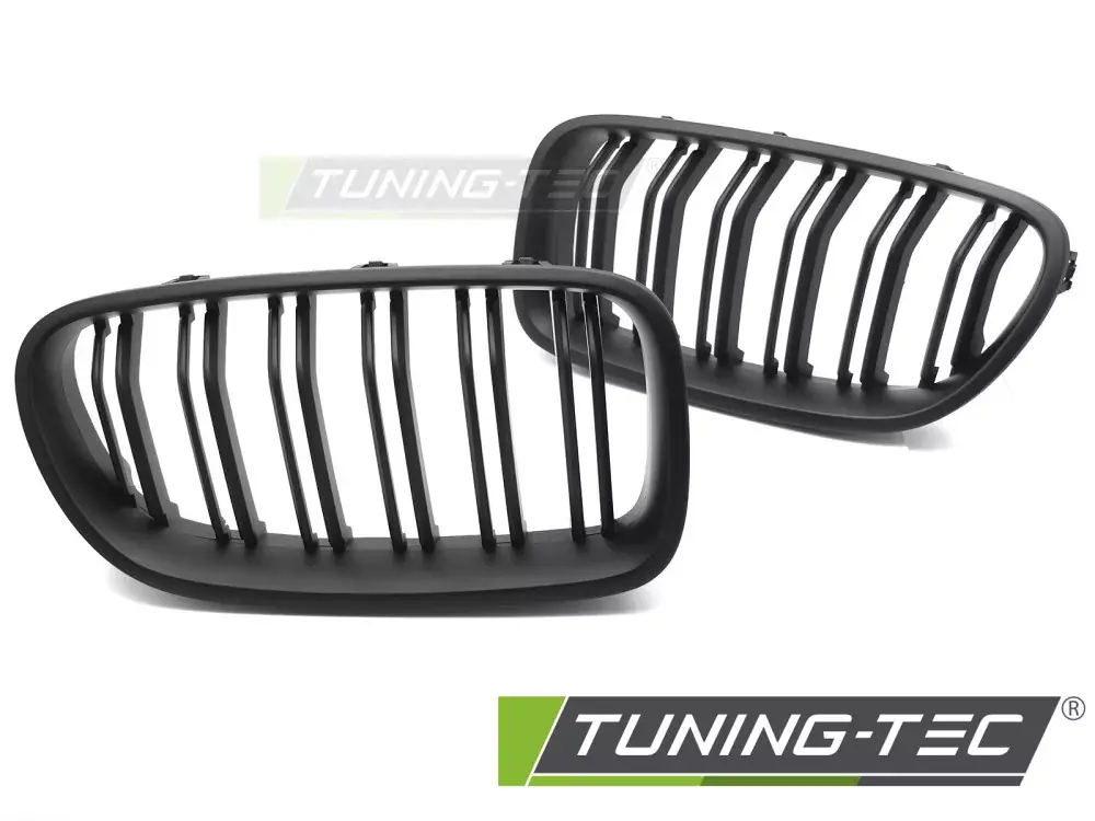 GRILLE SPORT MATT BLACK DOUBLE BAR fits BMW F10 / F11 10-16 Must-Have