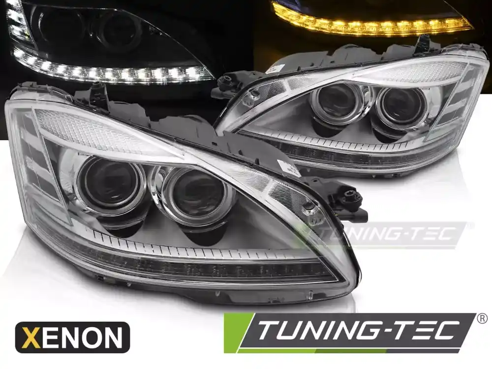 XENON HEADLIGHTS LED fits MERCEDES W221 S-CLASS 05-09 Objednat Nyní