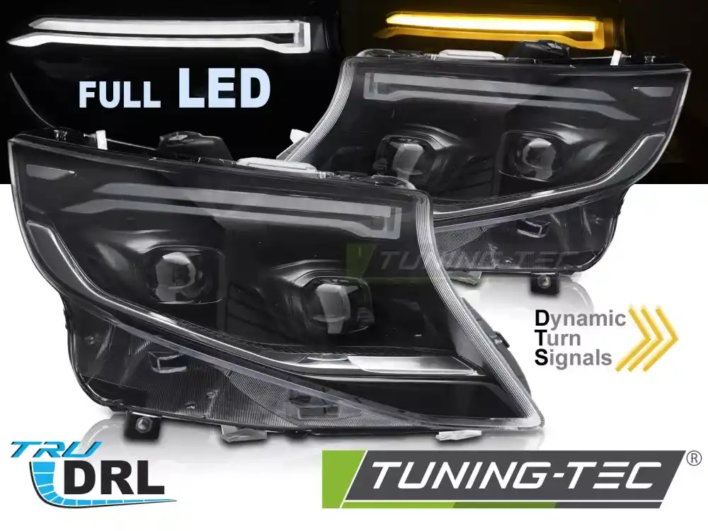 Kup Teď PLNĚ LED SVĚTLOMETY SEQ DRL pro MERCEDES V-CLASS / VITO W447 14-23
