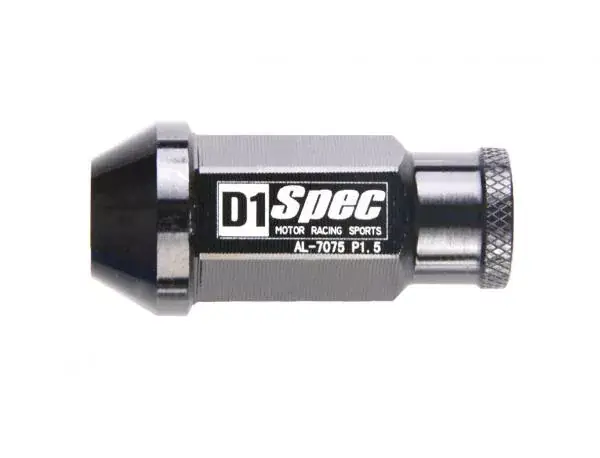 Rychlé Dodání Kolové matice (štefty) D1 Spec závit M12 x 1.25 - šedé