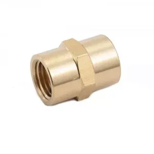 Objednat Nyní Spojovací fitinka NPT 1/8" - 1/8" samice-samice - mosazná