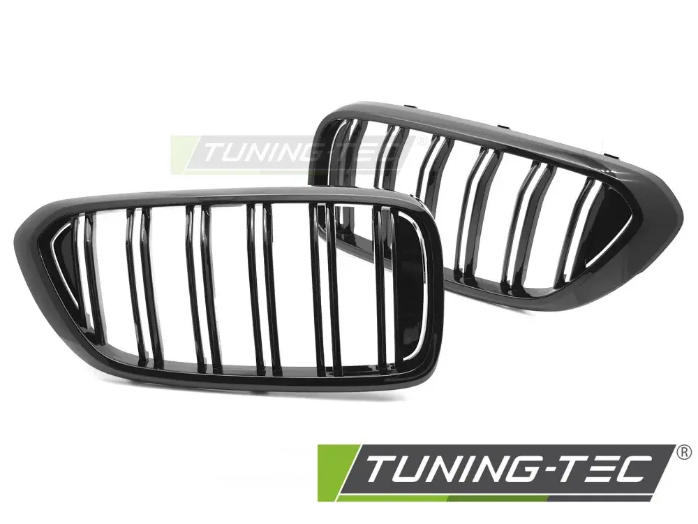 Doprava Zdarma MASKA SPORTOVNÍ LESKLÁ ČERNÁ DVOJITÁ LAMPA PRO BMW G32 17-20