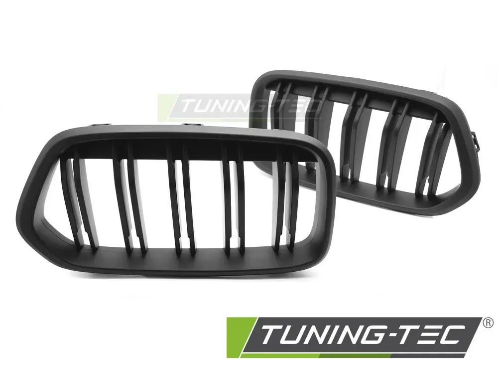 GRILLE SPORT MATT BLACK DOUBLE BAR fits BMW X2 F39 18-23 Kup Teď