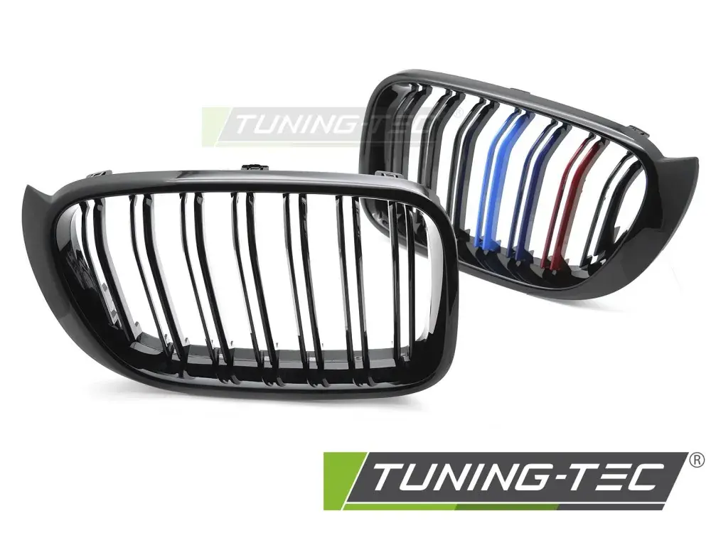 Přímo Od Výrobce GRILLE SPORT GLOSSY BLACK TRI-COLOUR DOUBLE BAR fits BMW X3 F25 LCI 14-17 / X4 F26 14-18
