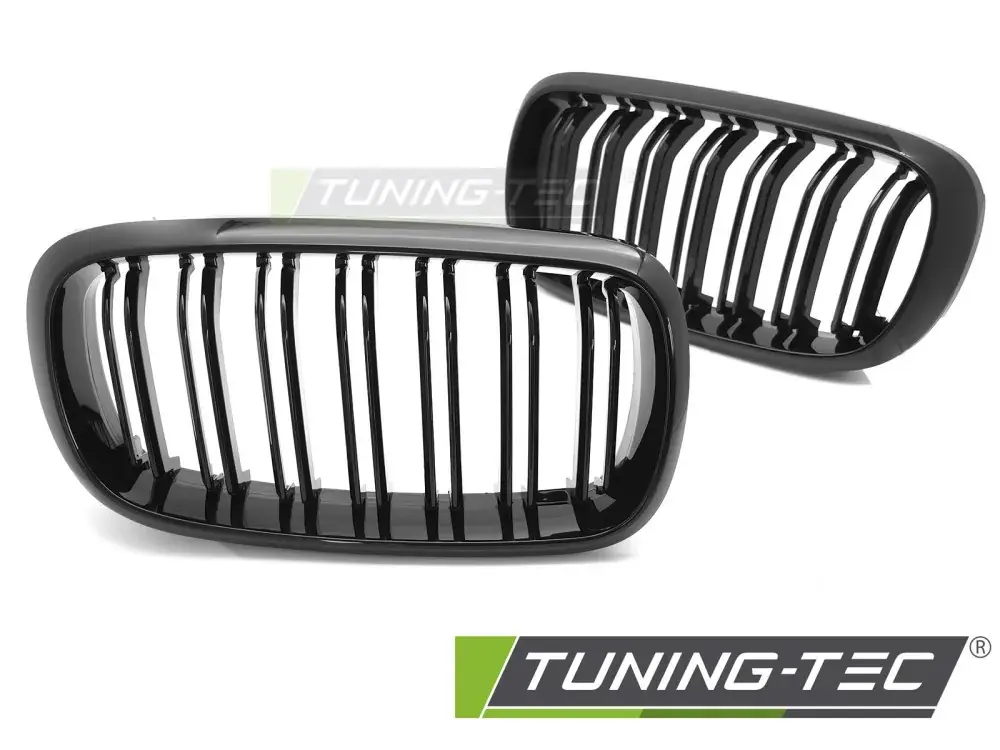 Cenově Výhodný GRILLE SPORT GLOSSY BLACK DOUBLE BAR fits BMW X5 F15 13-18 / X6 F16 14-19